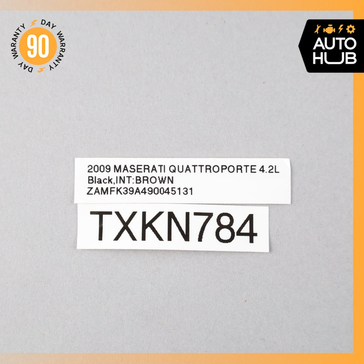 09-13 Maserati Quattroporte Back Panel Seat Cover Front Left or Right Side OEM - photo 13