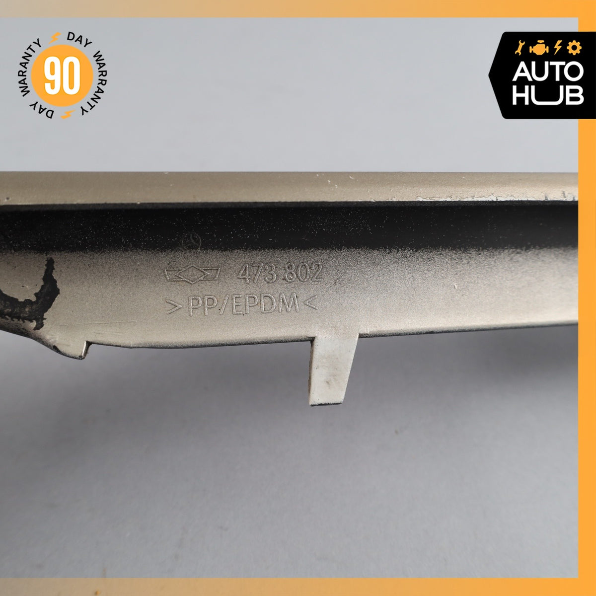 96-99 Mercedes W140 CL600 S500 Coupe Front Bumper Right Tow Hook Hitch Cover OEM - photo 11