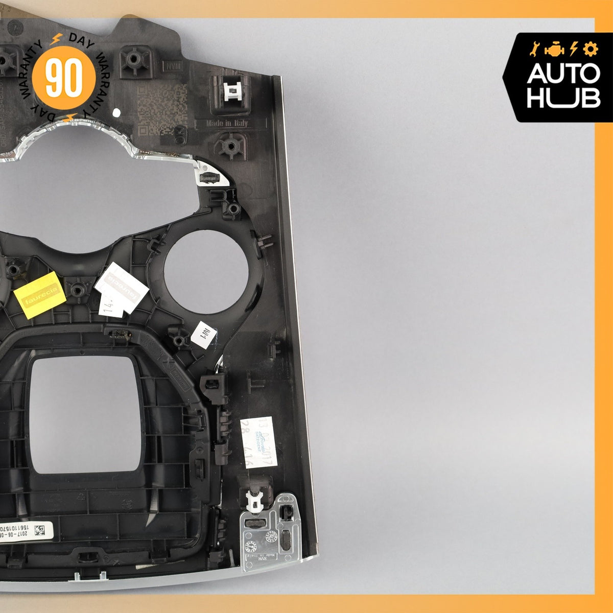 17-23 Alfa Romeo 949 Stelvio Center Console Cup Holder Bezel Trim OEM 72k - photo 11