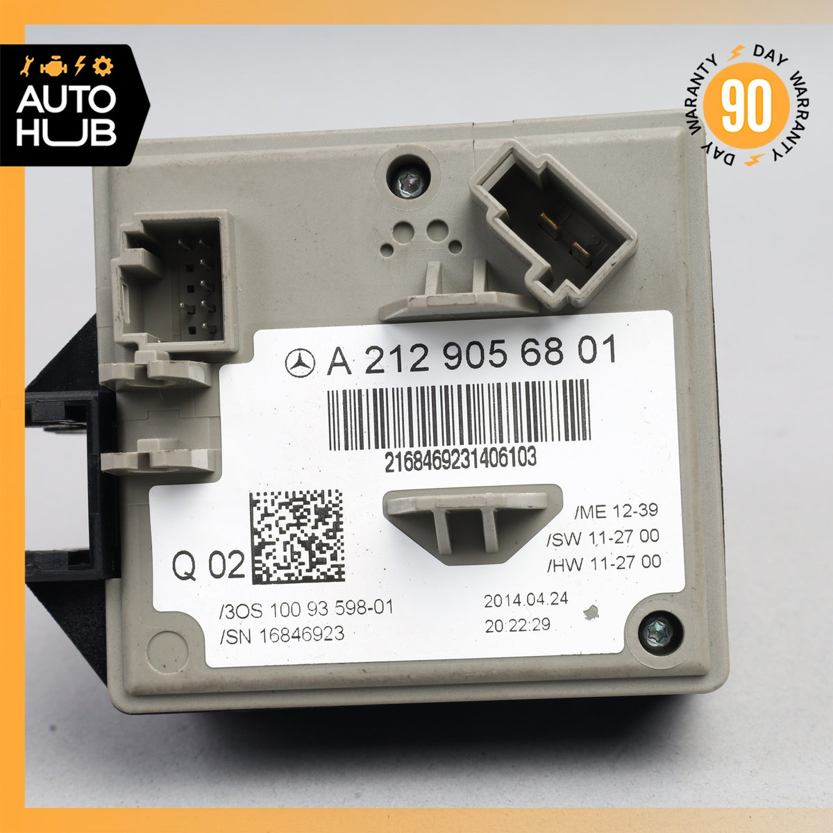 10-16 Mercedes R172 SLK250 SLK350 E350 Ignition Switch Module w/ Key OEM 74k - photo 7