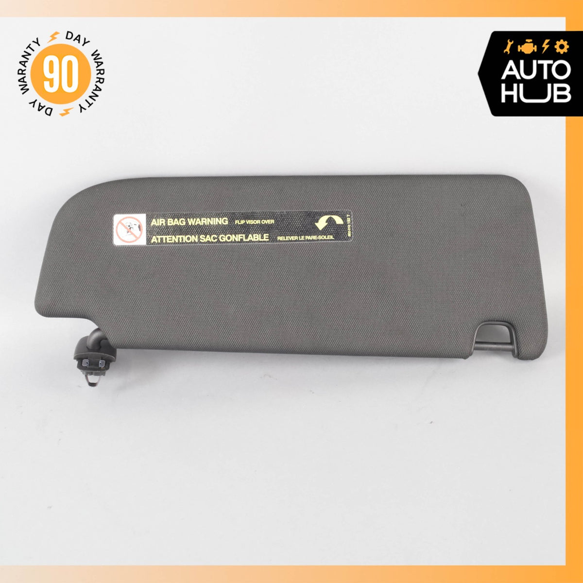 Audi C7 S6 Front Left Driver Side Sunvisor Sun Visor Black 4G0857551A OEM - photo 4