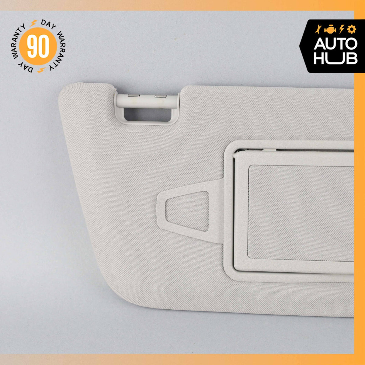 07-14 Mercedes W221 S550 CL550 Right Side Sun Visor Shade Sunvisor Gray OEM - photo 2