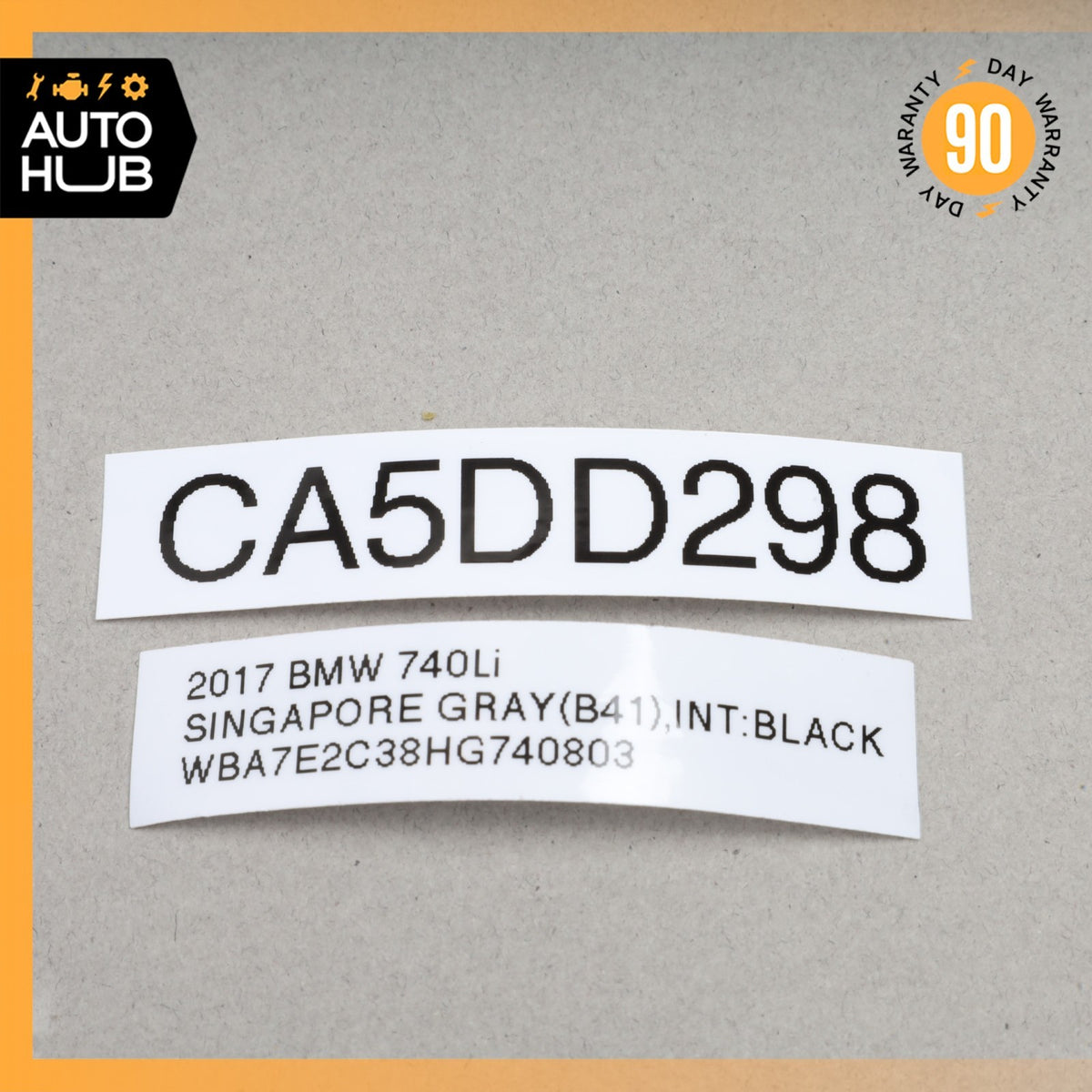 BMW G12 740Li Trunk Boot Release Lock Control Switch 927512102 OEM - photo 8