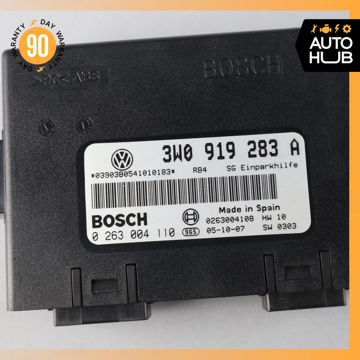 03-07 Bentley Continental Flying Spur Park Parking Assist Control Module OEM 58k - photo 7