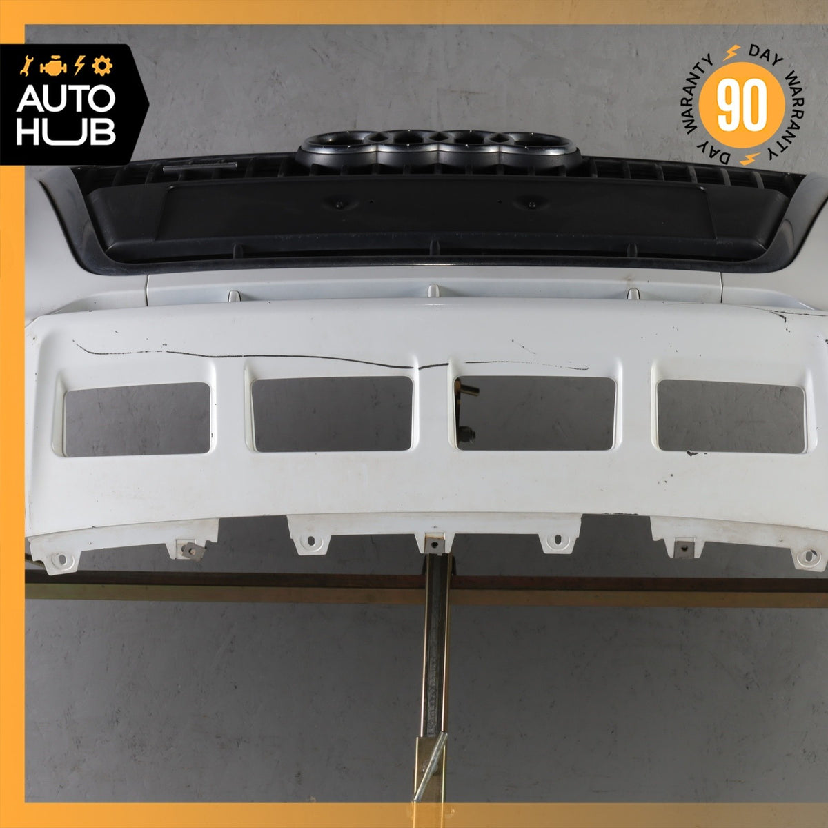 09-12 Audi 8R Q5 Front Bumper Cover Assembly White OEM - photo 18