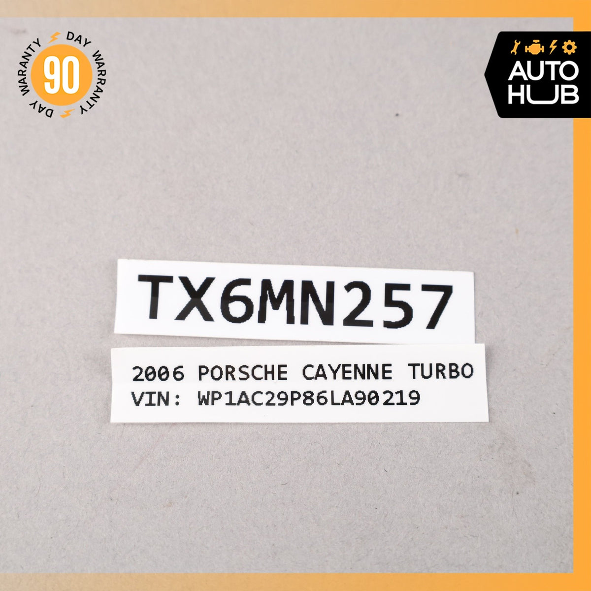 Porsche Cayenne 955 Rear Left Side Spindle Knuckle Hub w/ Shield OEM - photo 16