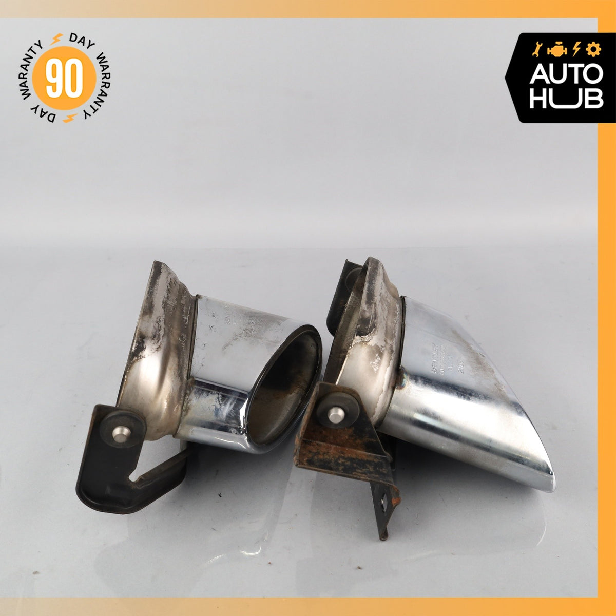 Bentley Continental Flying Spur Exhaust Muffler Tips Left & Right Set OEM - photo 10