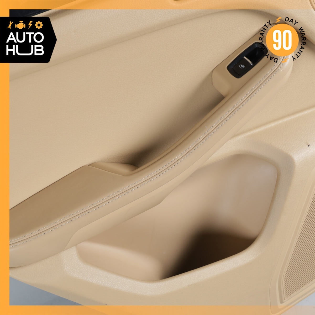 15-24 Porsche Macan S 95B Rear Left Side Interior Door Panel Beige OEM - photo 7