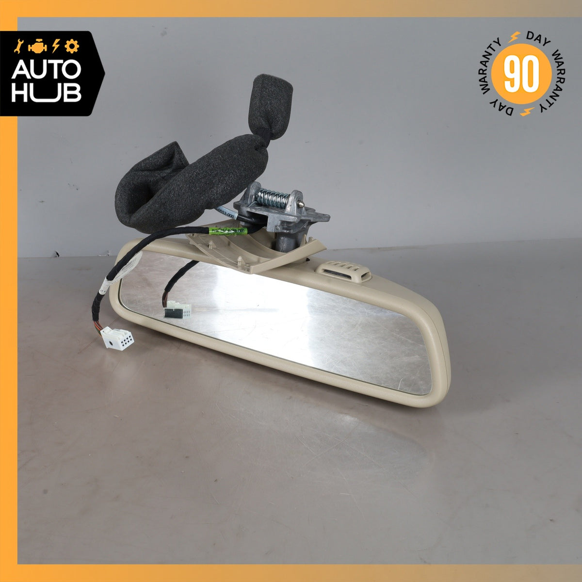 10-16 Mercedes X204 GLK250 C300 Interior Rear View Mirror 2048103217 Beige OEM - photo 1