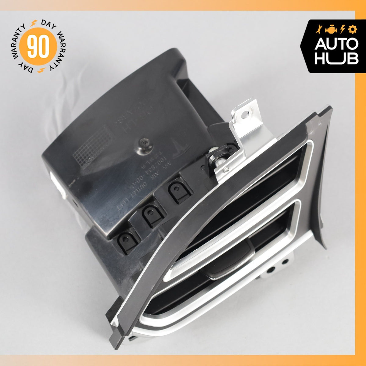 12-20 Tesla Model S Dash AC A/C Air Vent Grill Left Side 100783400C OEM - photo 4