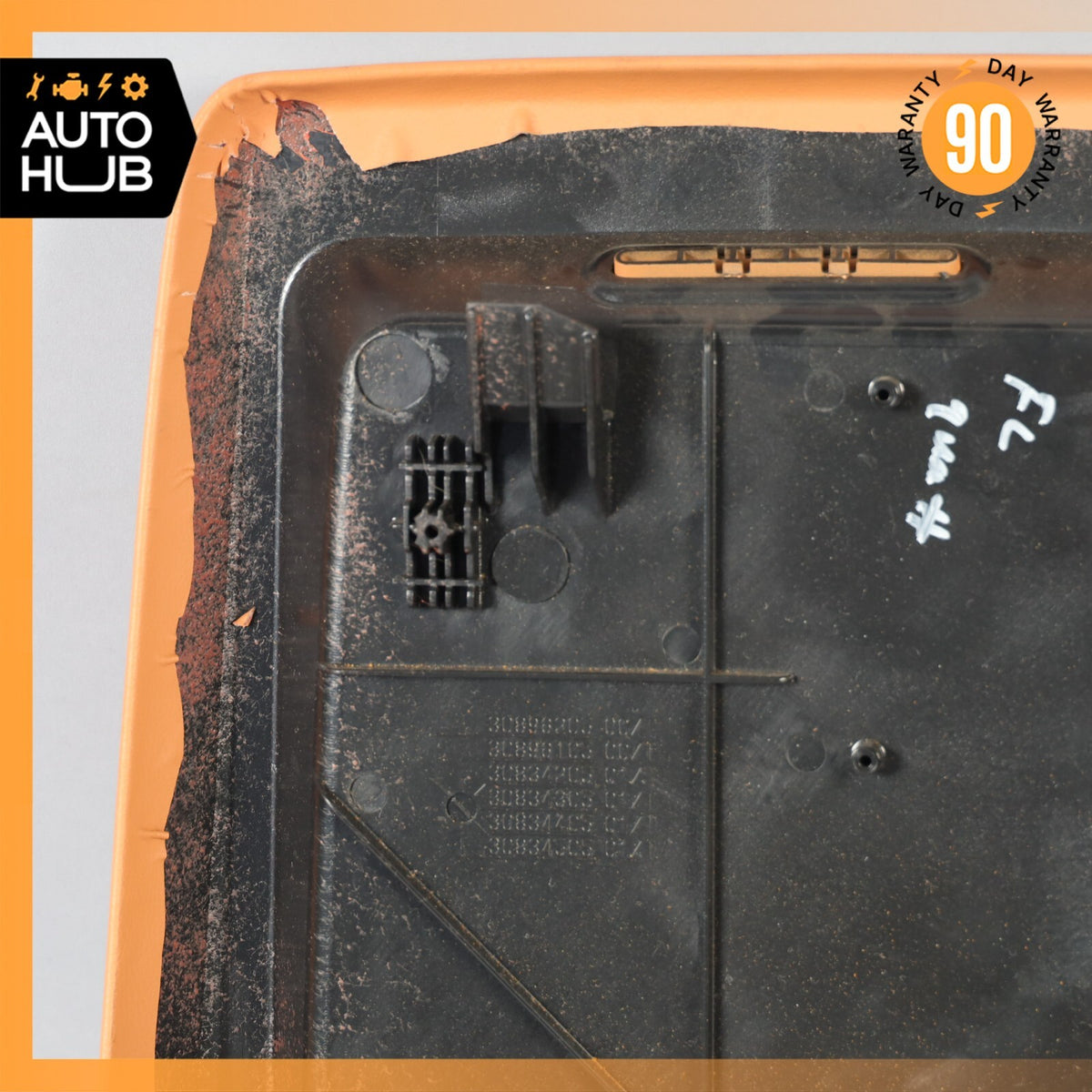 03-08 Maserati Quattroporte Back Panel Seat Cover Front Left or Right Side OEM - photo 9