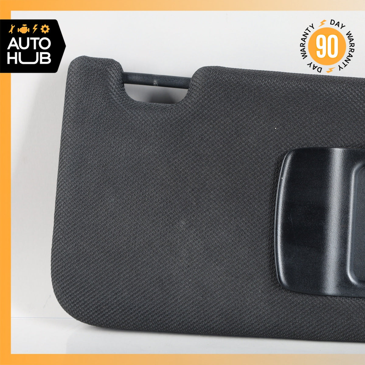 11-16 BMW F10 550i 528i Right Passenger Sun Visor Shade Black 51168038166 OEM - photo 2