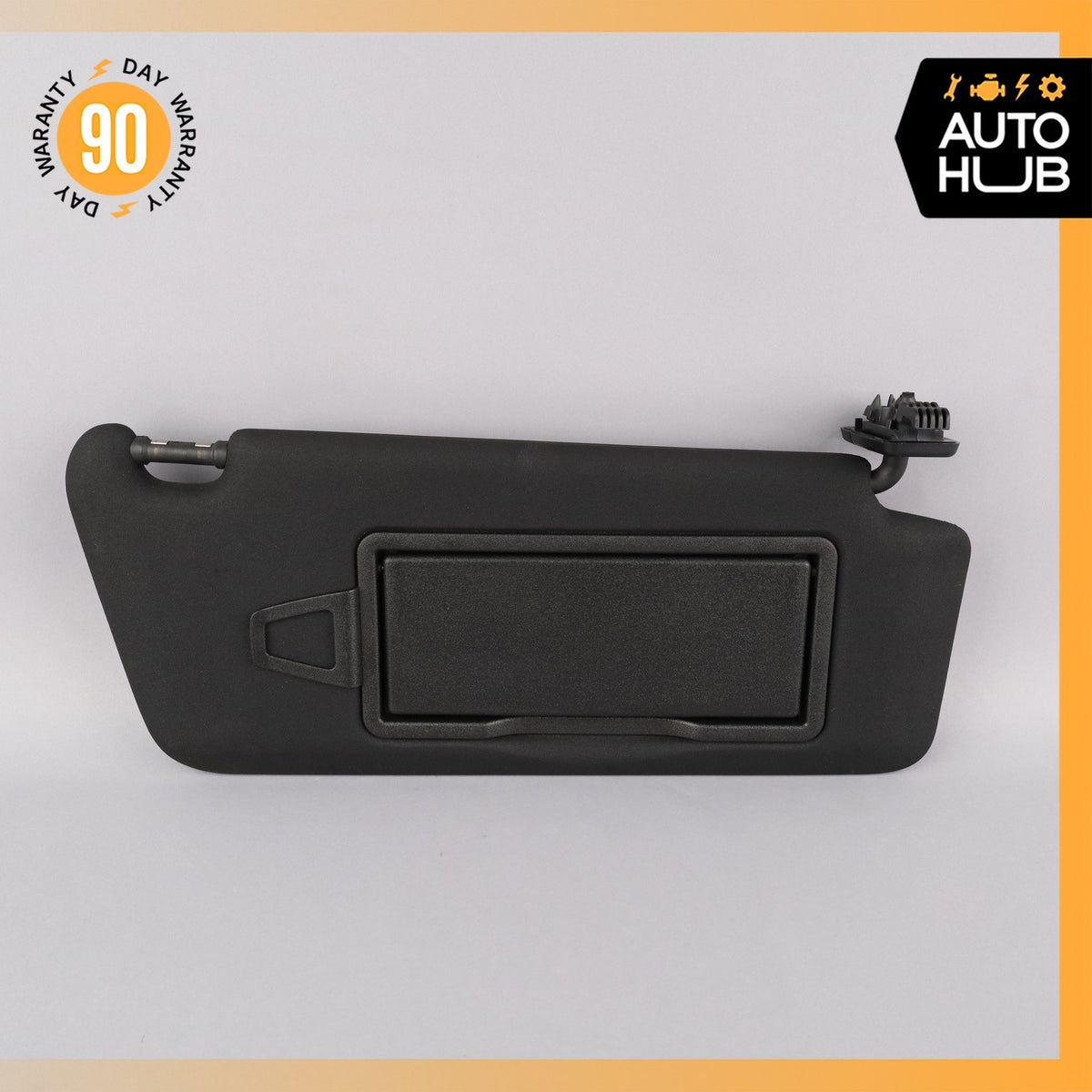 Mercedes W207 E400 C250 Right Side Sun Visor Shade Sunvisor Black OEM - photo 5
