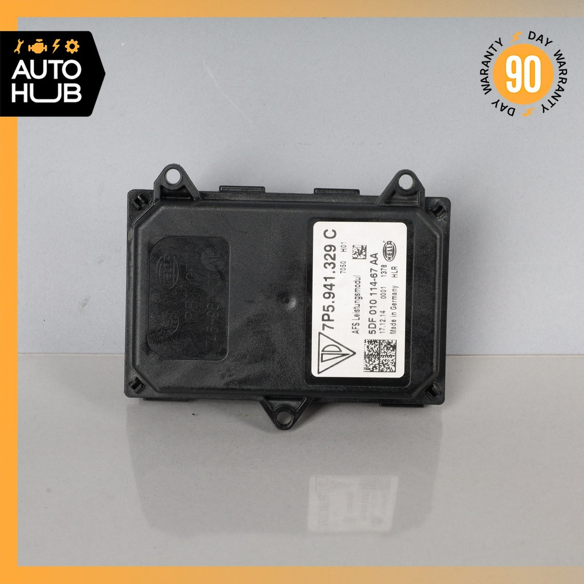 15-18 Porsche Cayenne 958 LED Headlight Module Ballast 7P5941329C OEM - photo 6