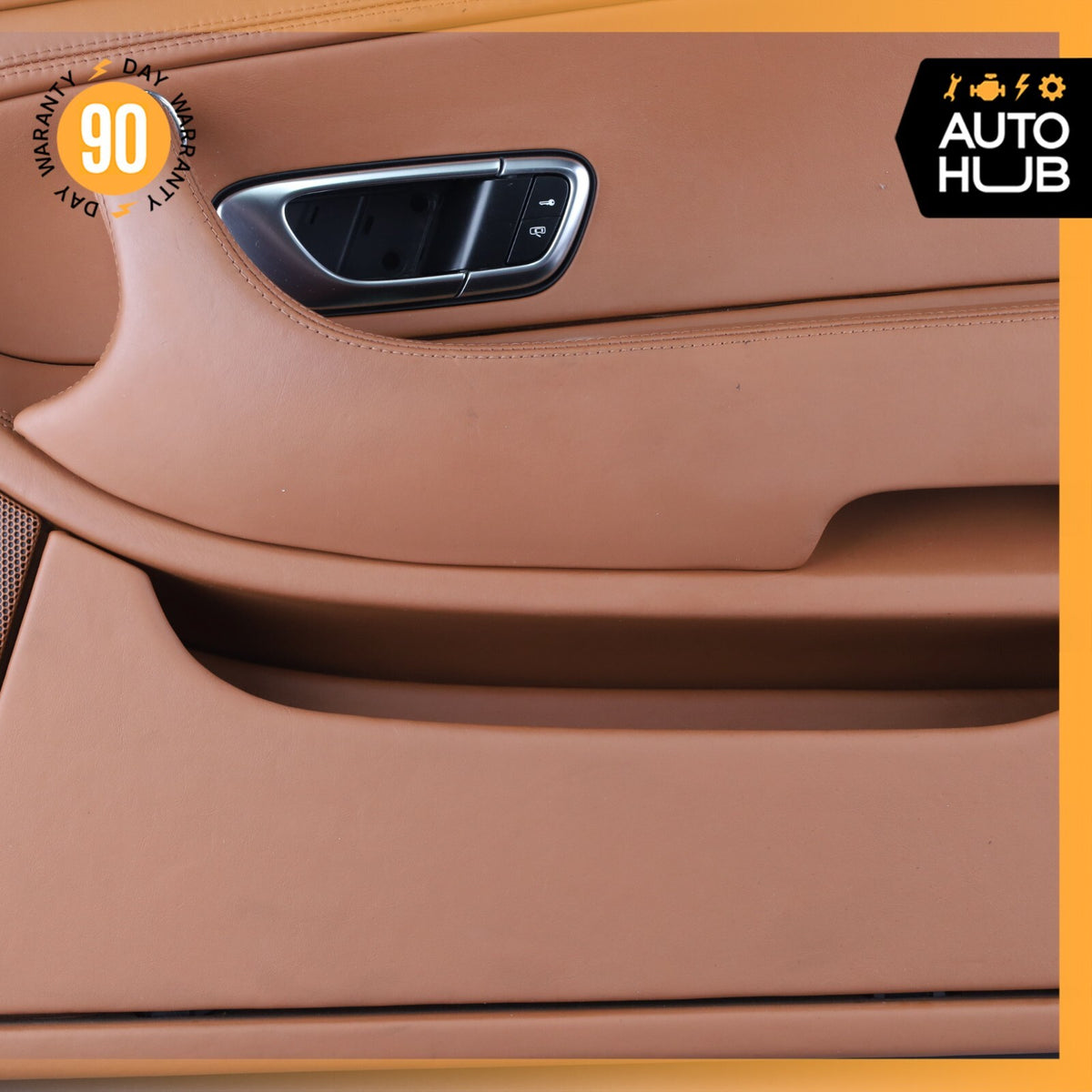 03-10 Bentley Continental GT Right Side Interior Door Panel Brown OEM 53k - photo 7