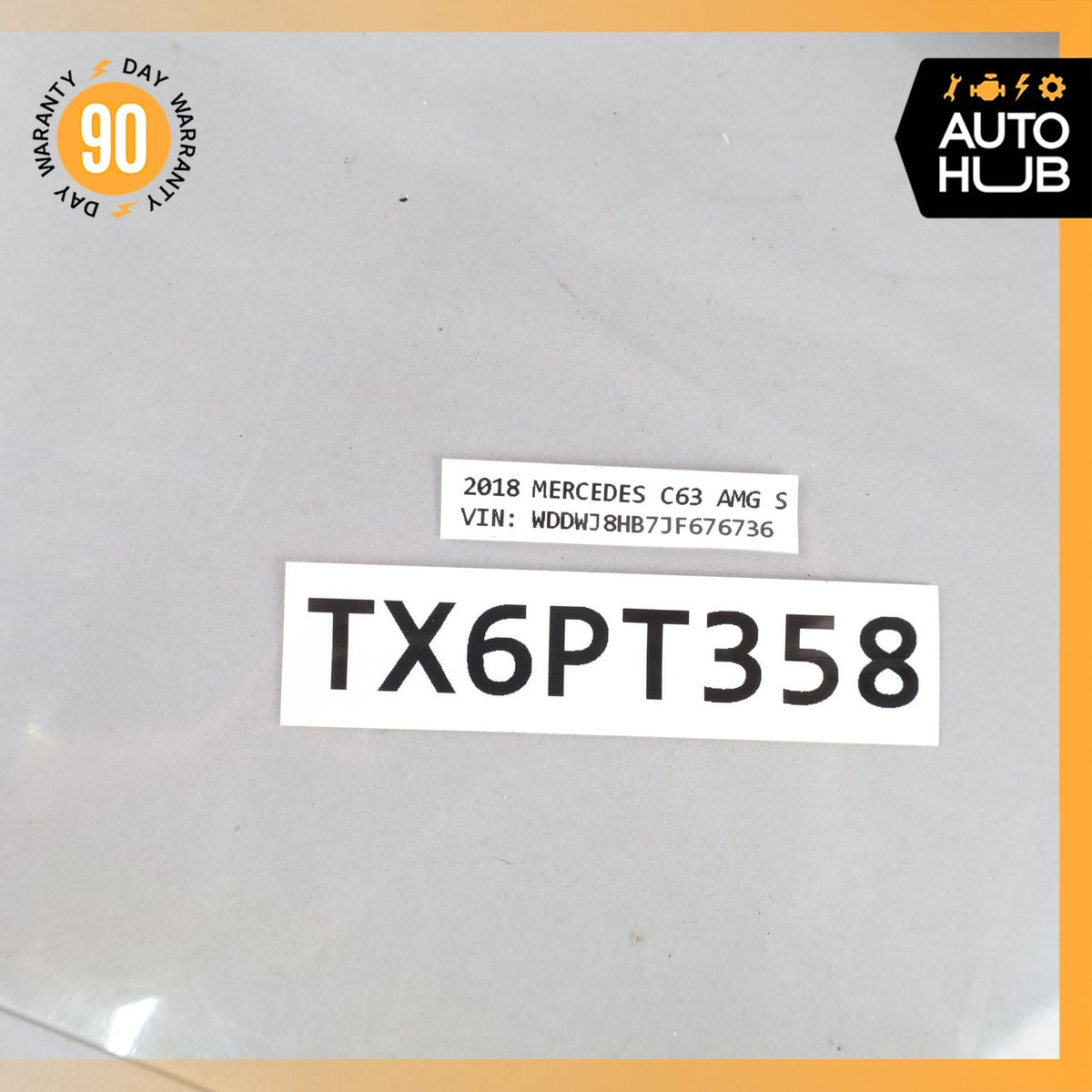 Mercedes W205 C63 AMG Left Driver Seat Inner Seat Cover Trim OEM 39k - photo 16