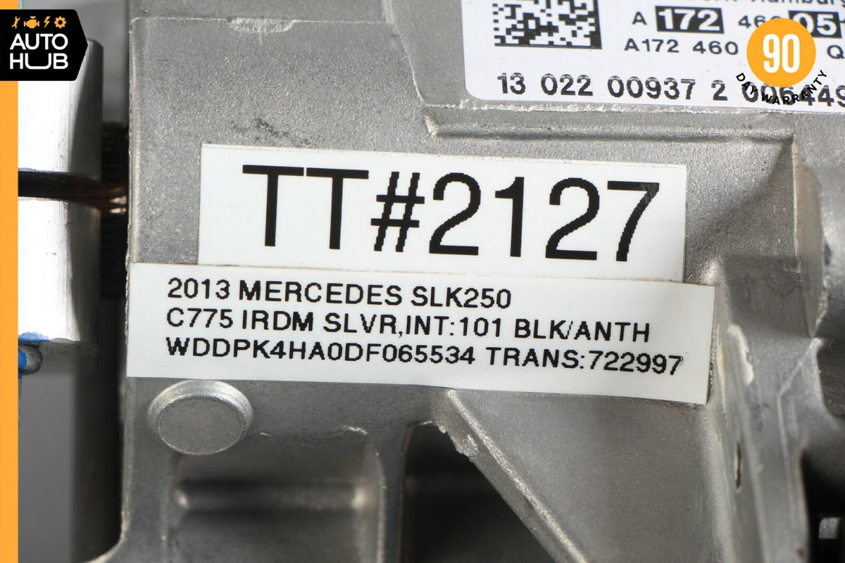 12-20 Mercedes R172 SLK250 SLC300 Steering Wheel Column 1724600516 OEM 17k - photo 13