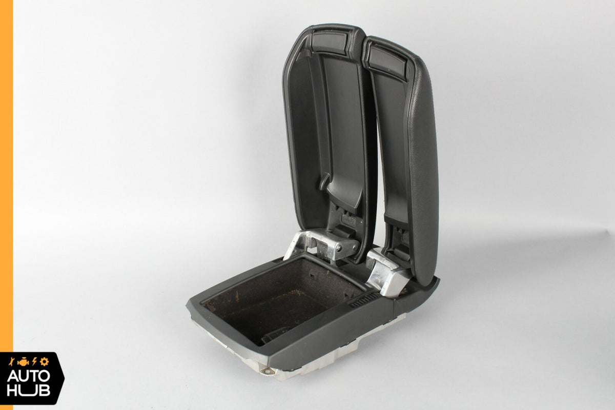 11-17 Audi D4 A8 A8L Center Console Arm Rest Armrest Storage Black OEM - photo 7