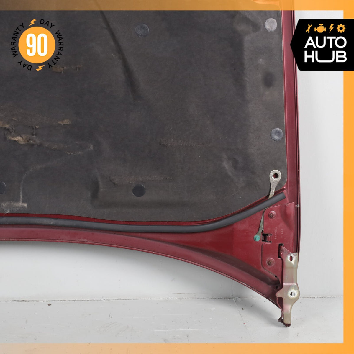 02-05 Ford Thunderbird 3.9L V8 Hood Cover Panel Assembly Red OEM 80k - photo 14