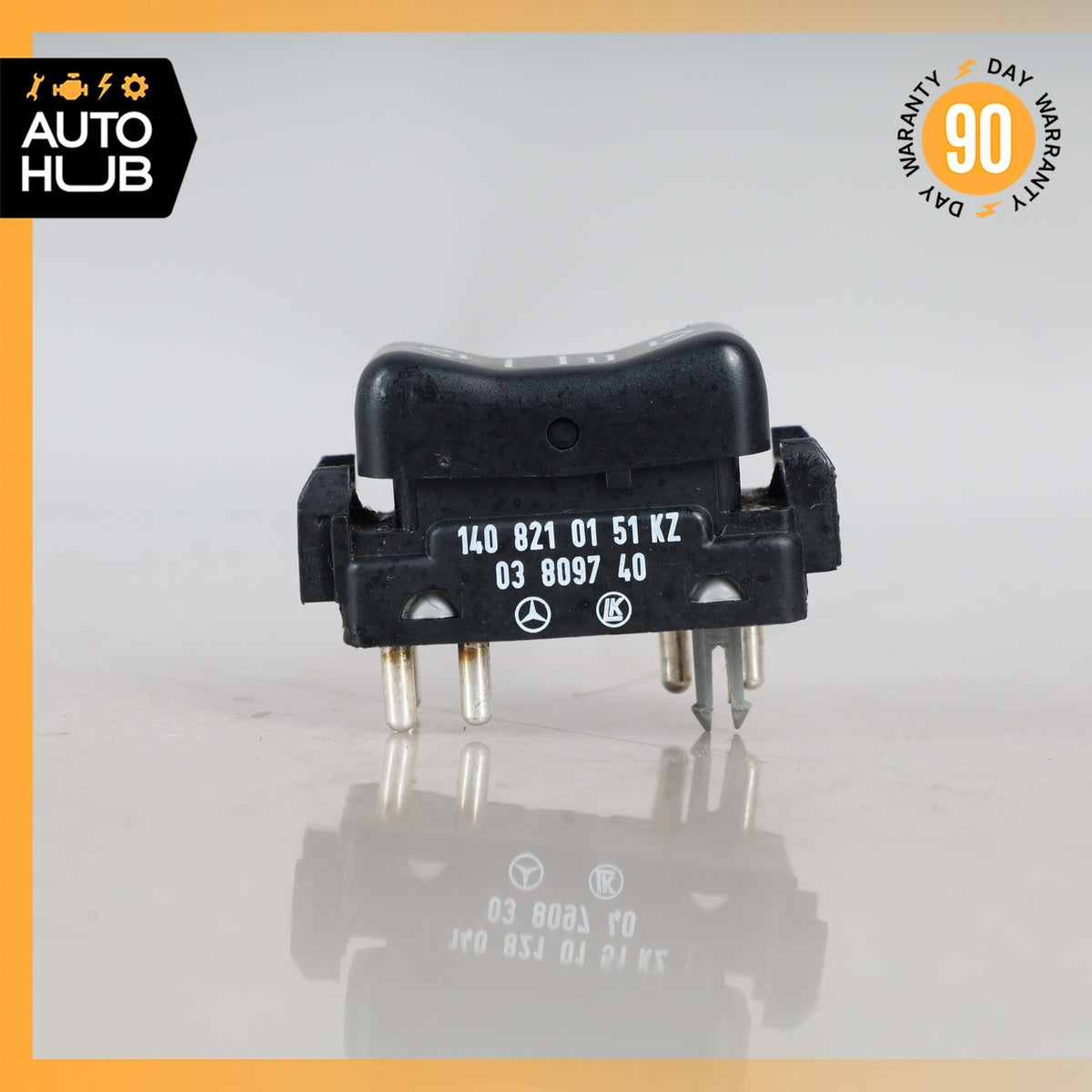 92-99 Mercedes W140 300SE S600 Window Regulator Control Switch Button OEM - photo 3