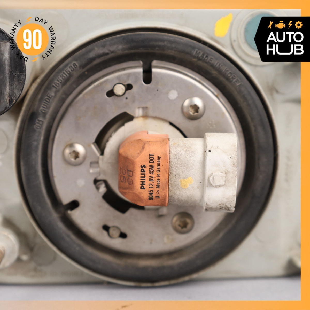 04-08 Cadillac XLR Fog Light Lamp Front Left Driver Side 10347355 OEM - photo 5