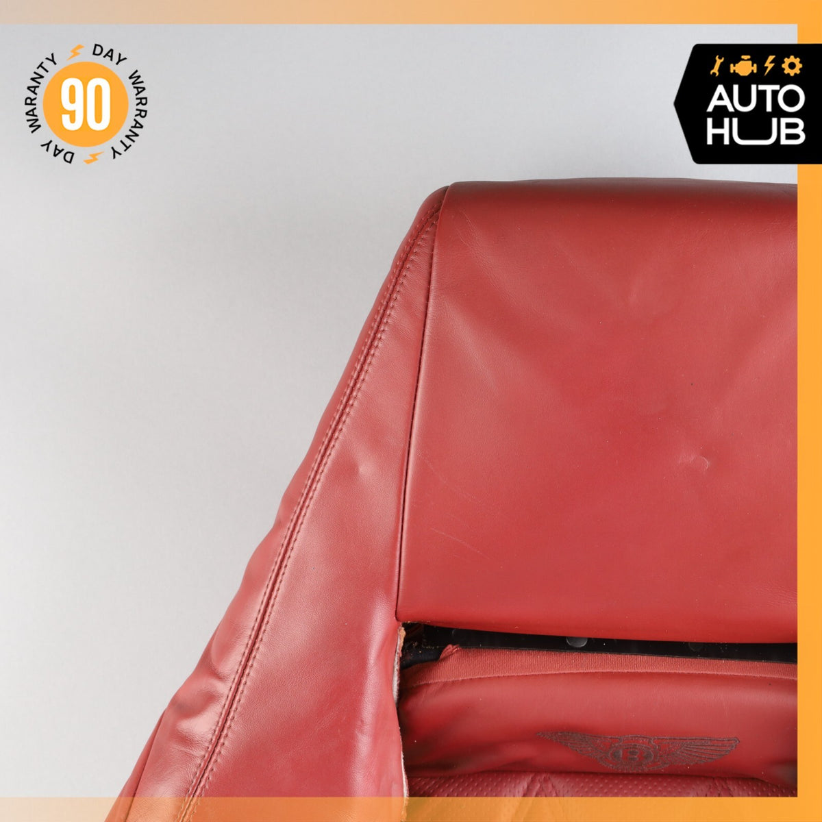 03-10 Bentley Continental GT Front Left Side Top Upper Seat Cushion OEM 73k - photo 4
