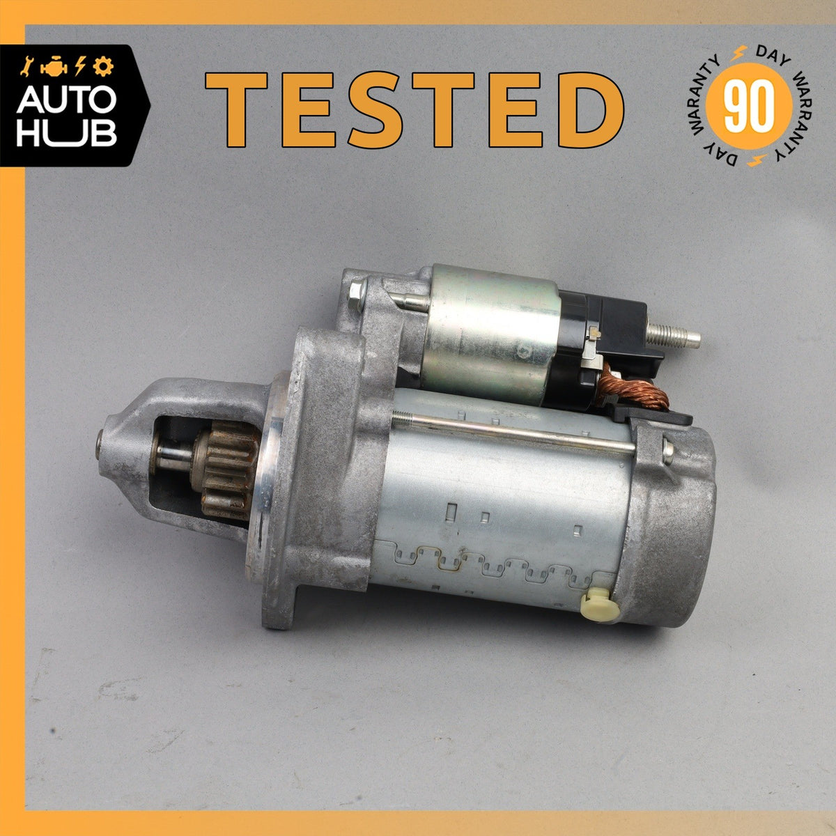 BMW F15 X5 X6 Engine Motor Starter 12417631558 OEM - photo 1