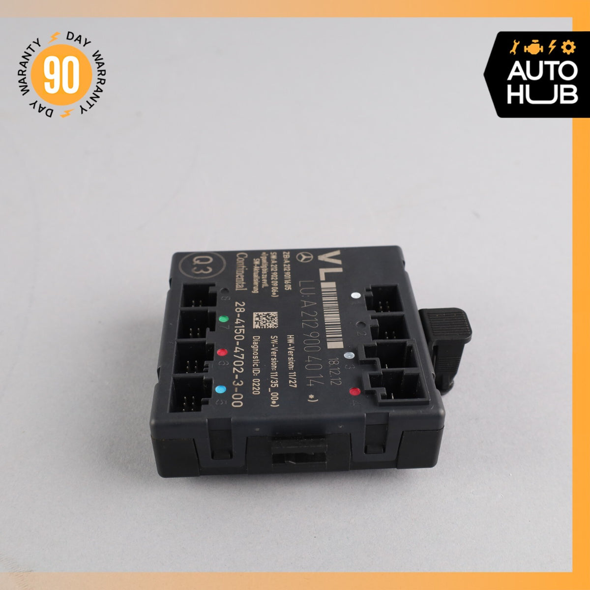 08-18 Mercedes W207 E350 CLS550 Front Left Driver Side Door Control Module OEM - photo 2