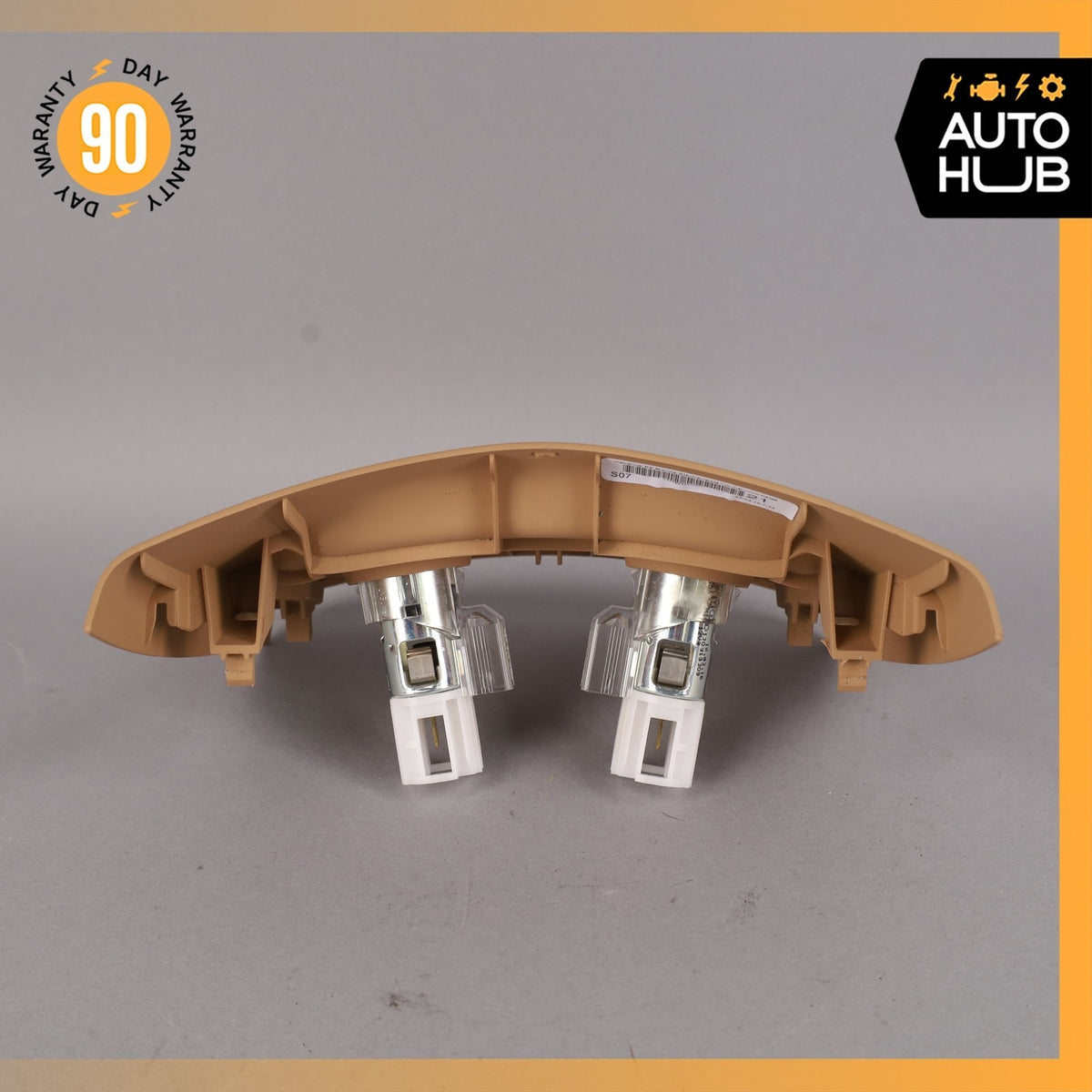 11-18 Porsche Cayenne 958 Rear Center Console Trim Panel Beige OEM - photo 15