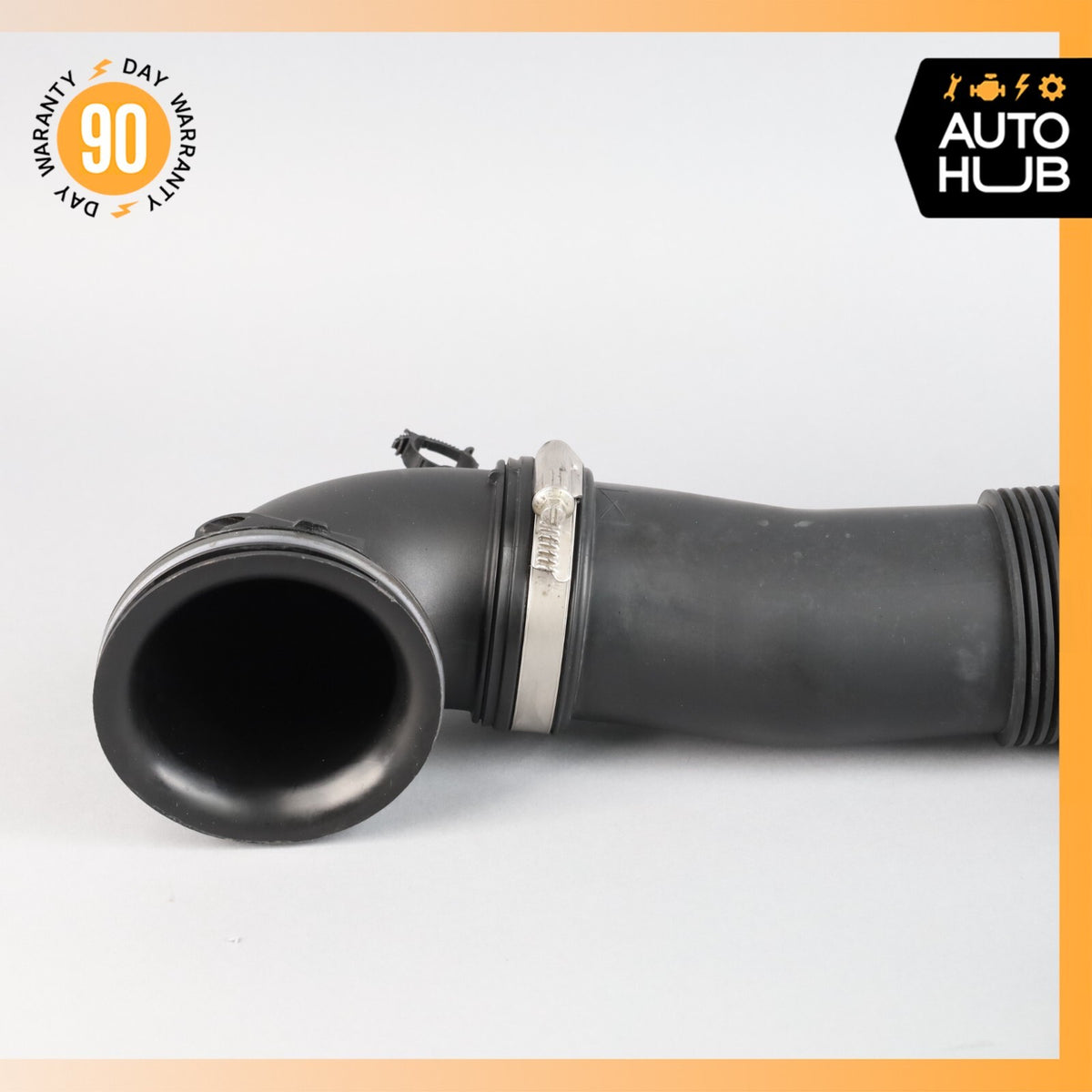 15-18 Porsche Cayenne 958 GTS Left Driver Side Air Intake Cleaner Hose Tube OEM - photo 3