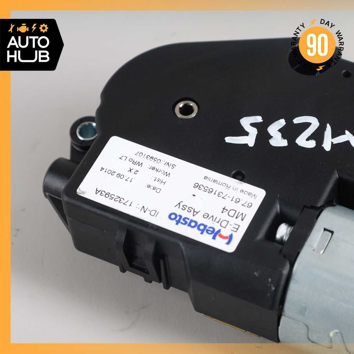 BMW F22 M235i Coupe Rear Sunroof Sun Roof Drive Motor 7316536 OEM - photo 4