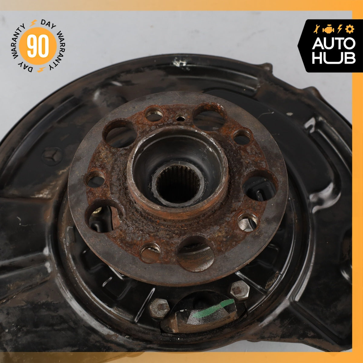 03-11 Mercedes W211 E63 CLS55 AMG Rear Left Spindle Knuckle Hub OEM - photo 6