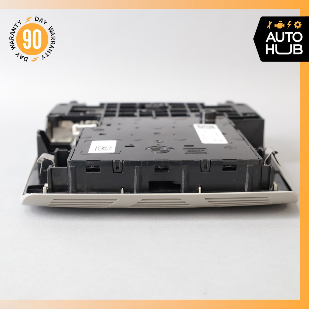 BMW i3 I01 Hybrid Front Overhead Dome Light Switch Panel Gray 61316820169 OEM - photo 13