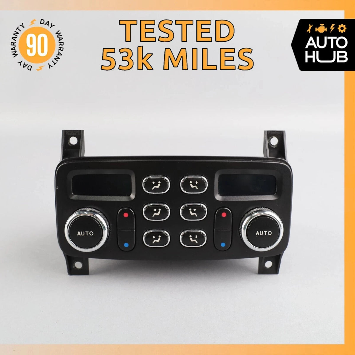 Bentley Continental Flying Spur A/C Rear Heater Climate Control Switch OEM 53k - photo 1