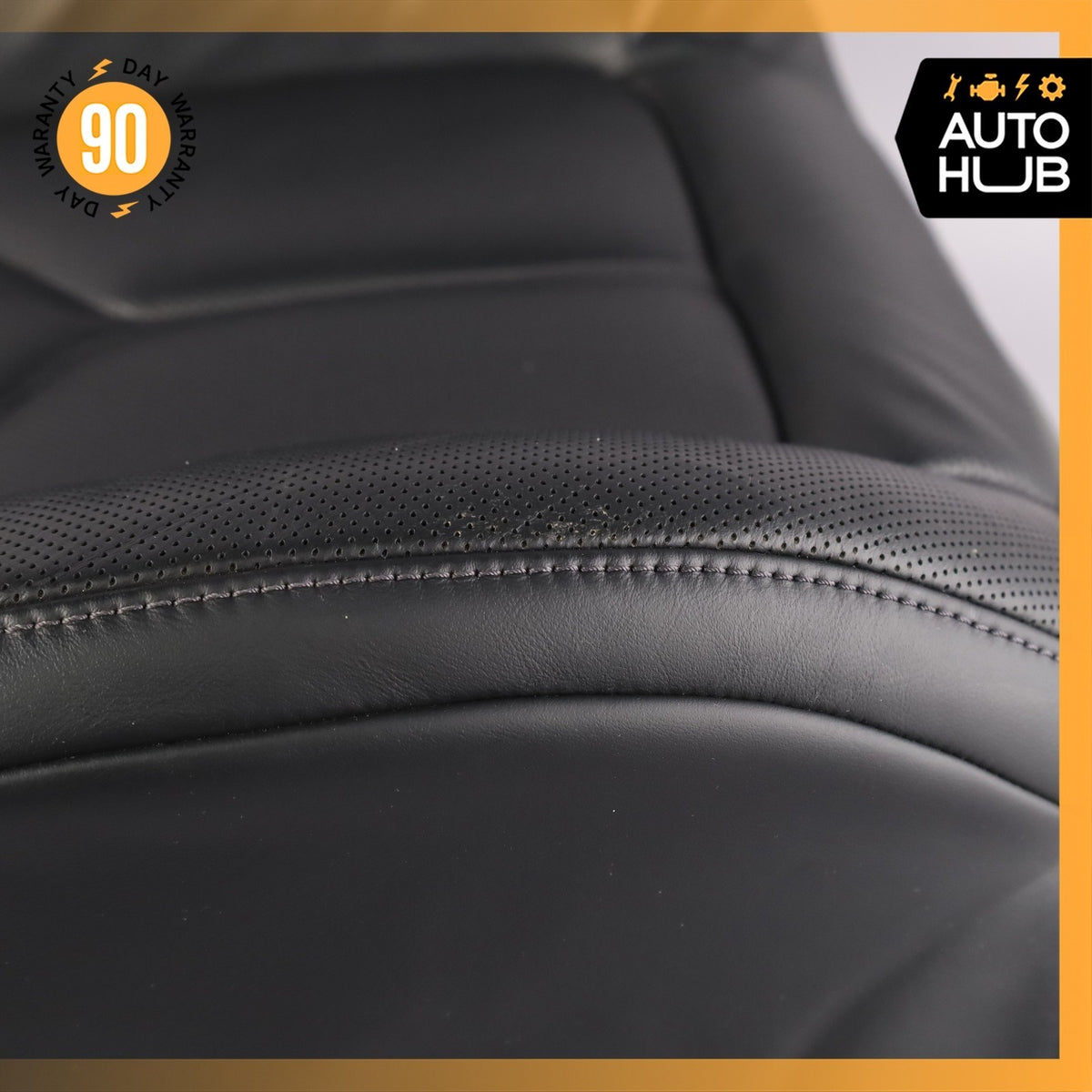 11-18 Porsche Cayenne 958 Front Left Driver Seat Upper Cushion Leather OEM - photo 11