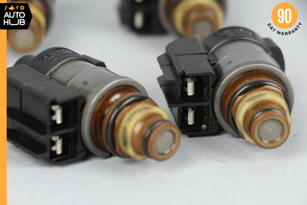 Mercedes R350 CL550 722.9 Transmission Solenoid Valve Blue & Black Caps Set of 8 - photo 11