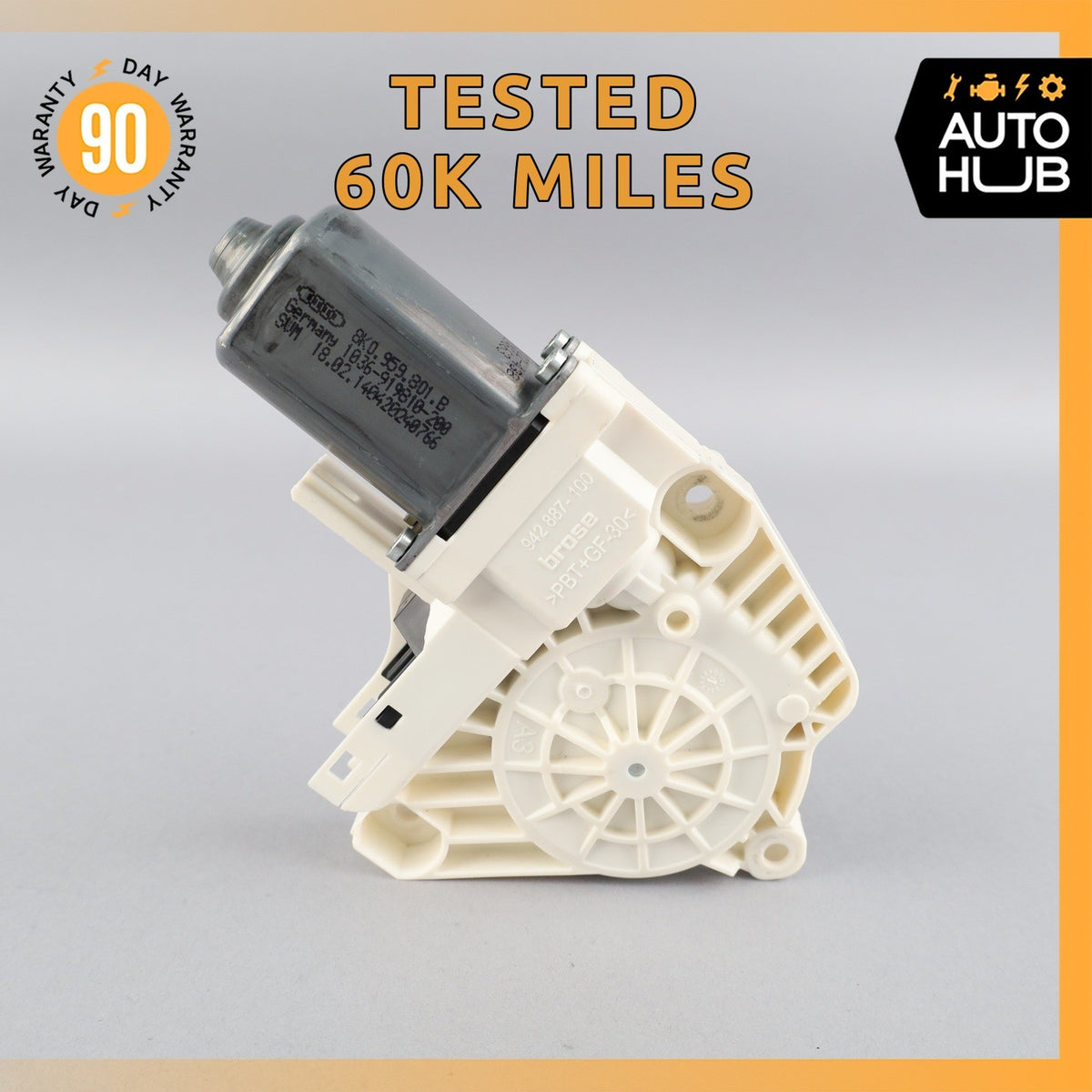 Audi 4G8 A7 S7 Front Left or Rear Right Window Regulator Motor 8K0959801B OEM - photo 1