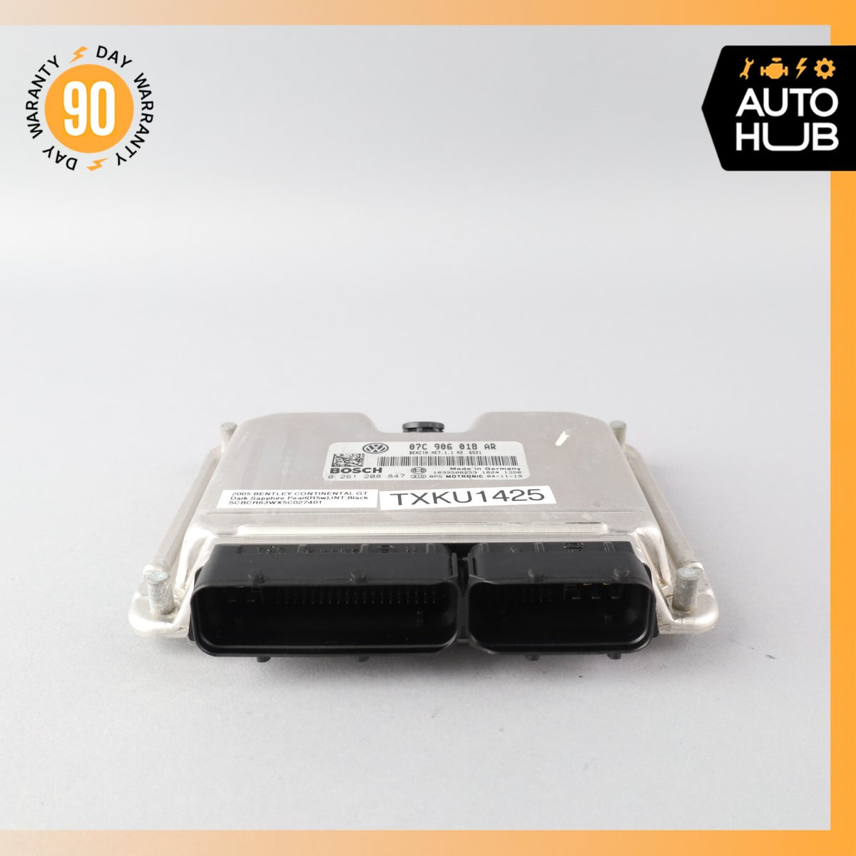 2005 Bentley Continental GT 6.0L W12 Engine Control Module ECU OEM 65k - photo 6
