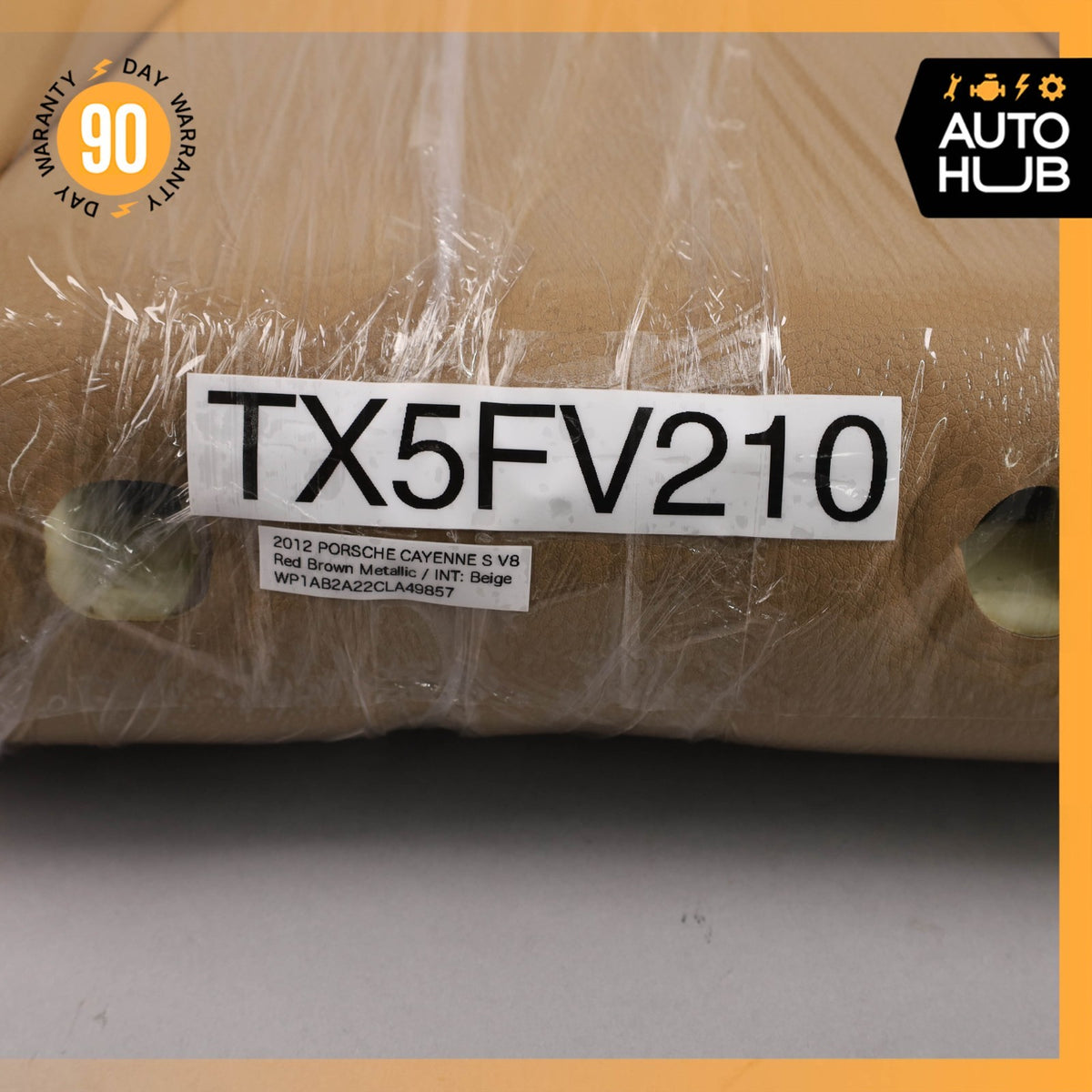 11-18 Porsche Cayenne 958 Front Left Driver Seat Upper Cushion OEM - photo 20