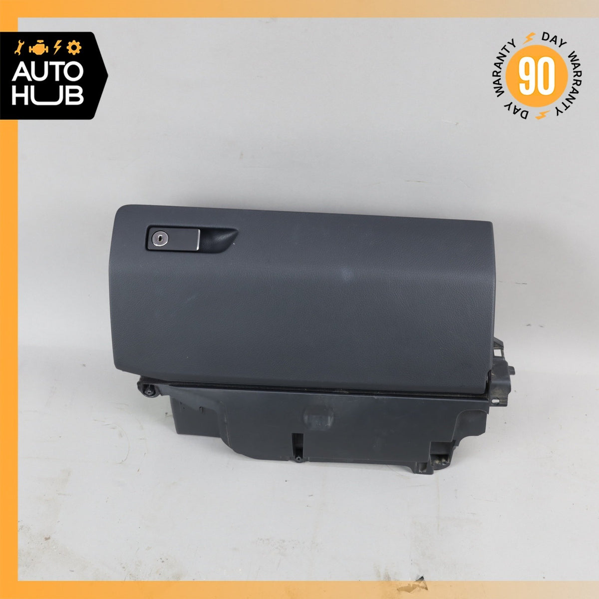 14-17 Mercedes W207 E350 E400 E550 Dashboard Glove Box Compartment Black OEM 57k - photo 2