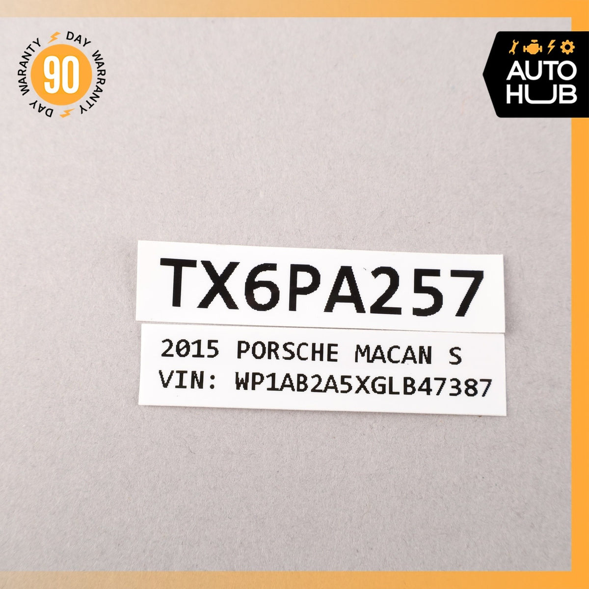 Porsche Macan 95B S Trunk Lock Open Button Switch 95B927227B OEM 74k - photo 9