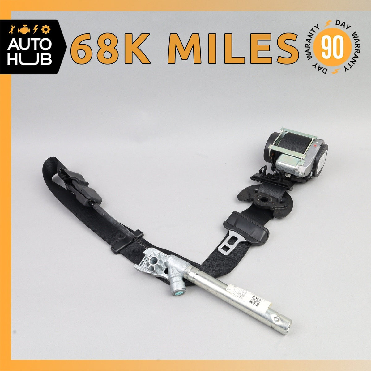 14-22 Maserati Ghibli SQ4 M157 Front Left Driver Side Seat Belt OEM 69k - photo 1