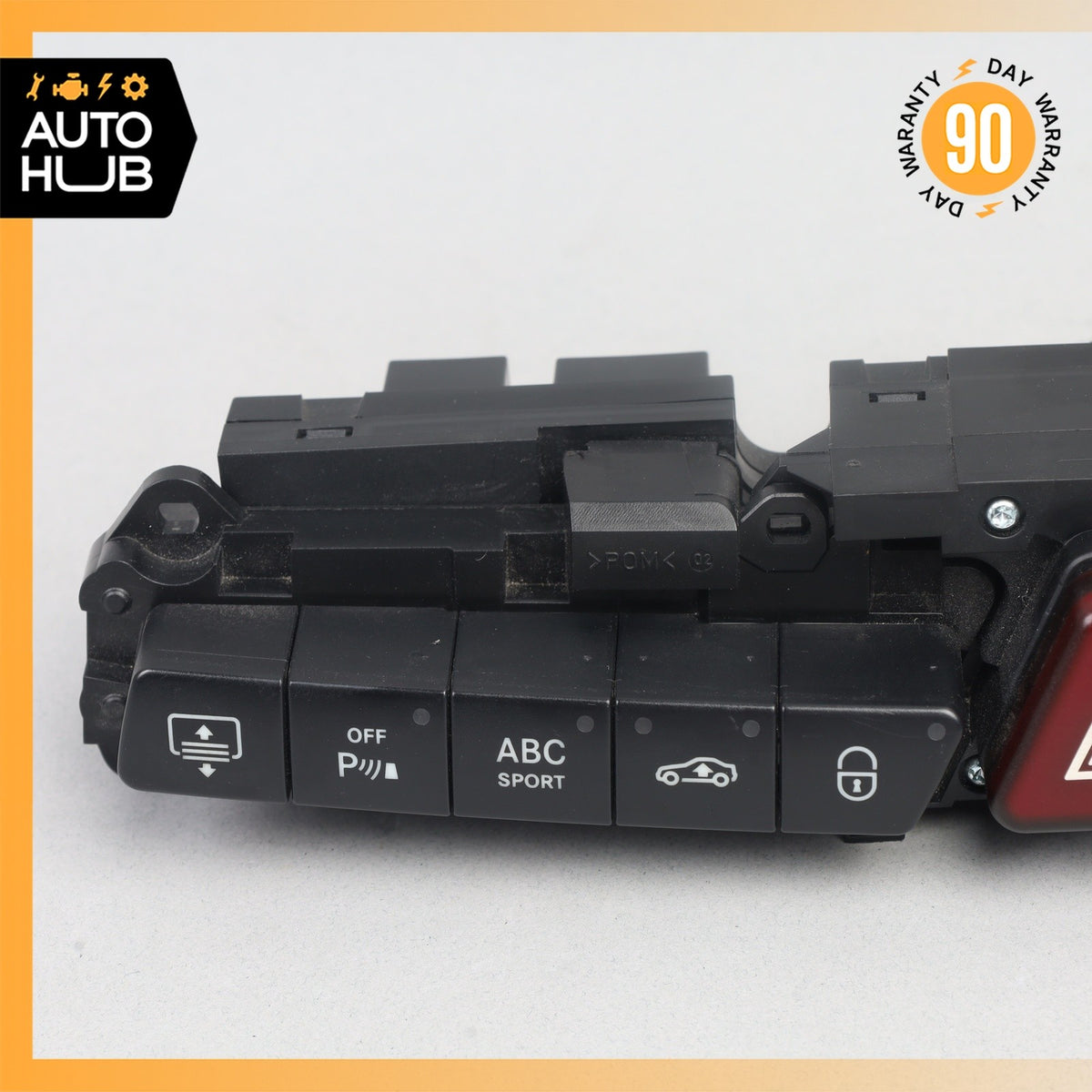 03-06 Mercedes W215 CL500 CL55 Center Dash Hazard ESP Lock Switch Control OEM - photo 3