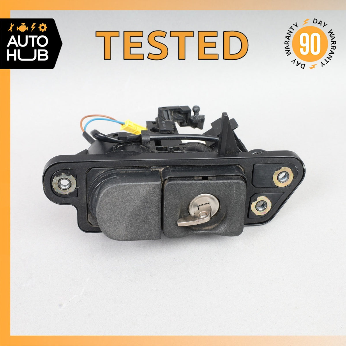 04-06 Mercedes W215 CL500 CL55 AMG Trunk Lid Lock Latch Handle w / Key OEM - photo 1