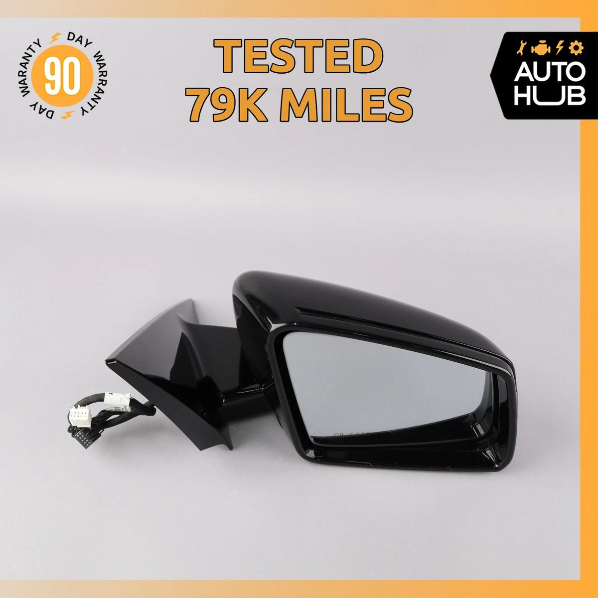 10-17 Mercedes W207 E400 E550 Right Side Rear View Door Mirror w/ Blind Spot OEM - photo 1