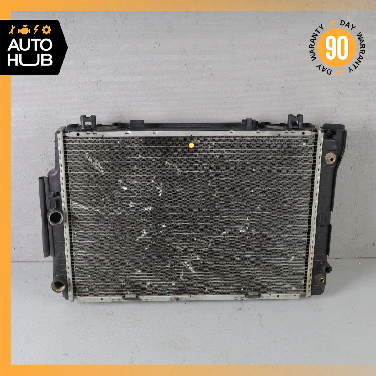92-93 Mercedes W140 300SE Engine Water Cooling Radiator A/C Condenser Cooler OEM - photo 2