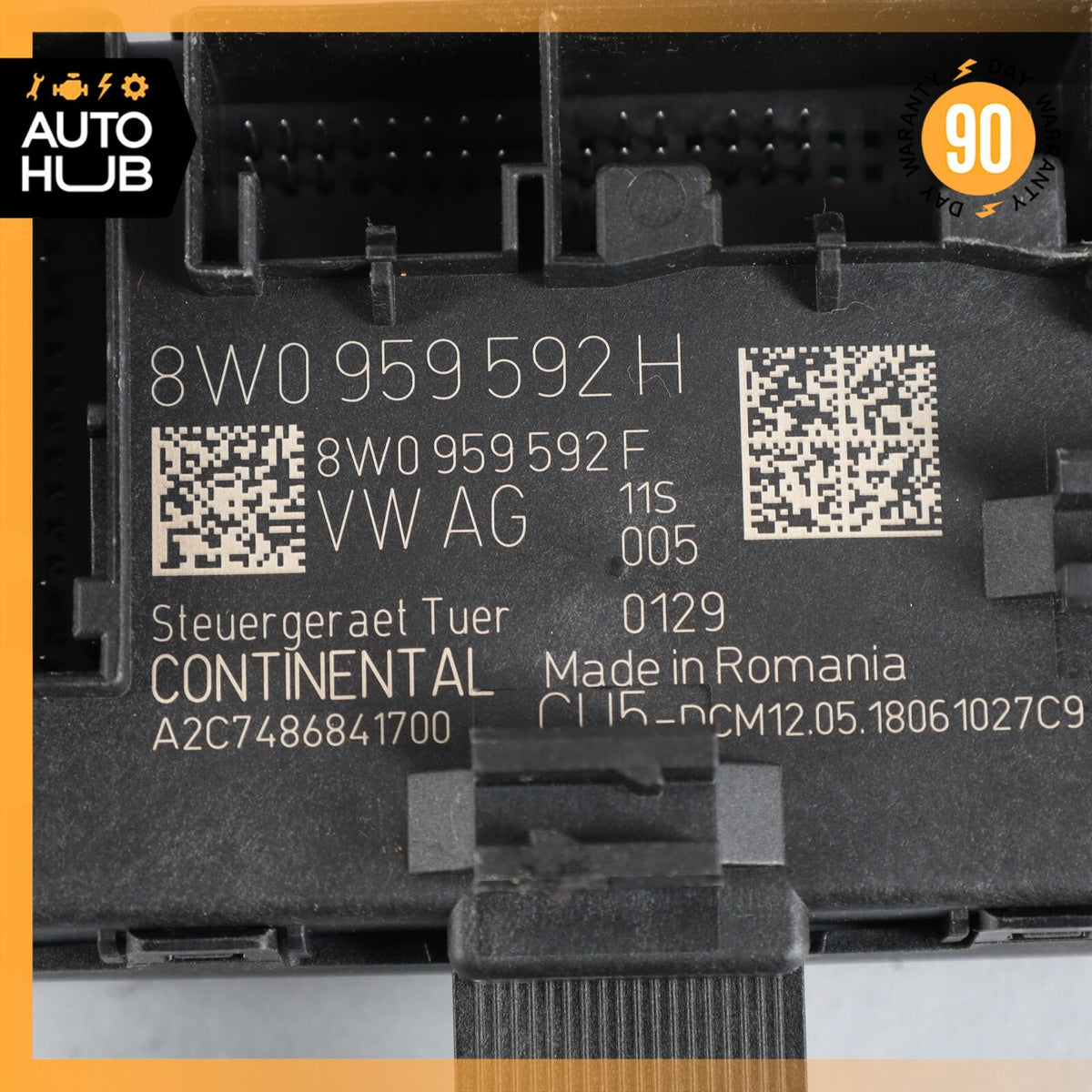 2018 Audi B9 A4 Front Right Passenger Door Control Module Unit OEM 56k - photo 9