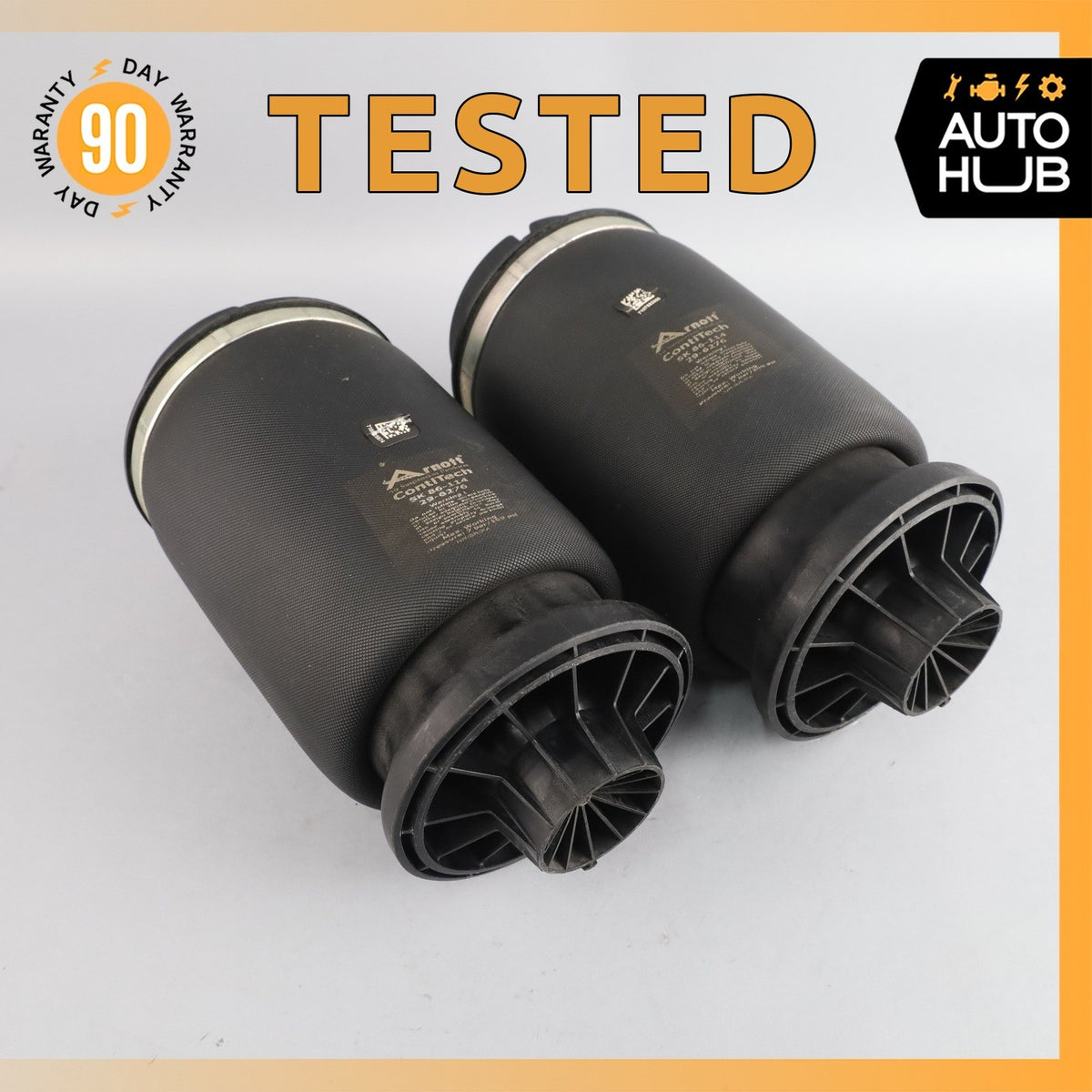 06-19 Mercedes X164 GL350 GLS550 ML550 Rear Air Bag Shock Set Arnott - photo 1