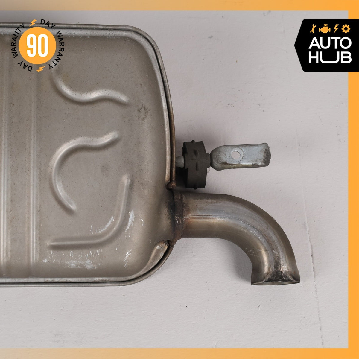 15-20 Mercedes X156 GLA250 FWD Dual Exhaust Muffler Assembly 2464910600 OEM 71k - photo 5