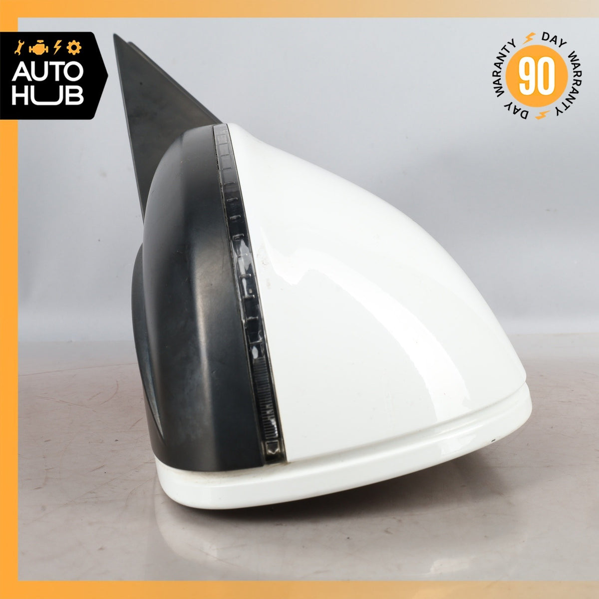 09-14 Audi 8R Q5 SQ5 Front Left Side Rear View Mirror White OEM - photo 5
